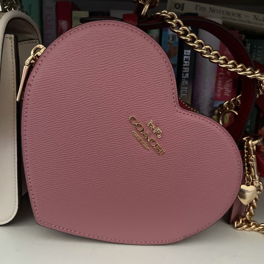 Coach heart bag